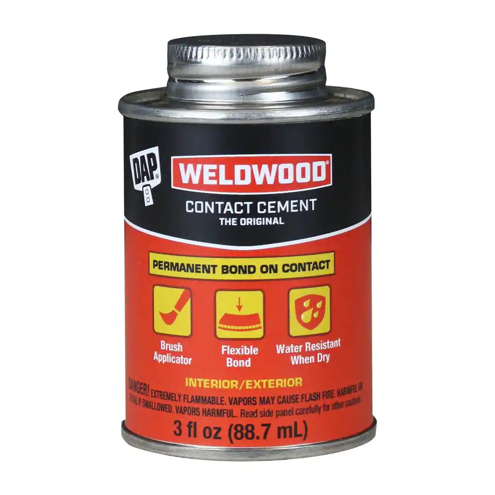 DAP WELDWOOD CONTACT CEMENT 3oz