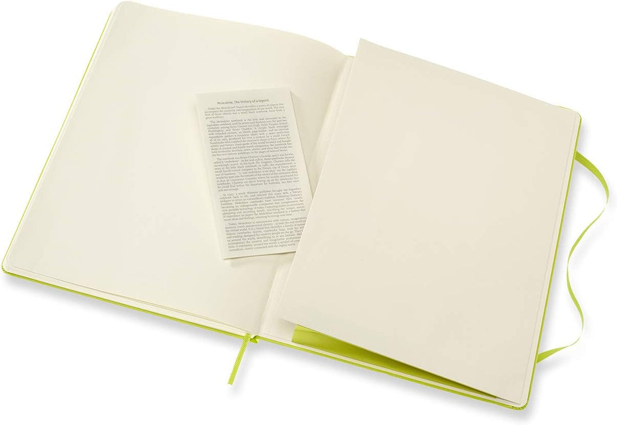 MOLESKINE CLASSIC PLAIN EXTRA LARGE LEMON GREEN