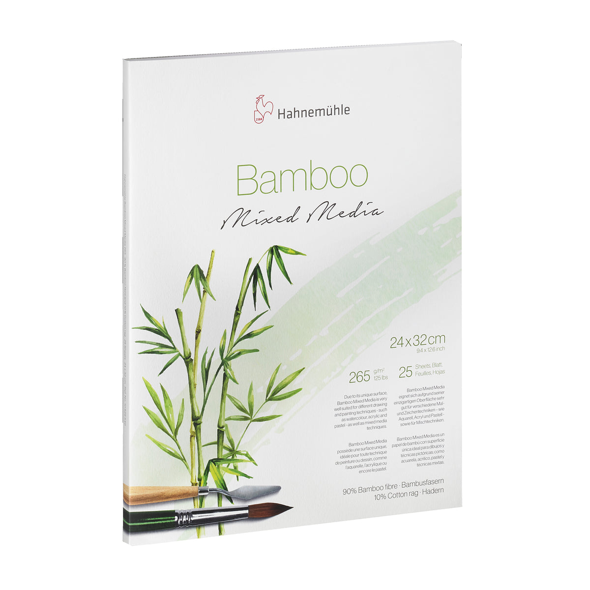 BAMBOO MIXED MEDIA PAD 14.17&quot; x 18.89&quot;