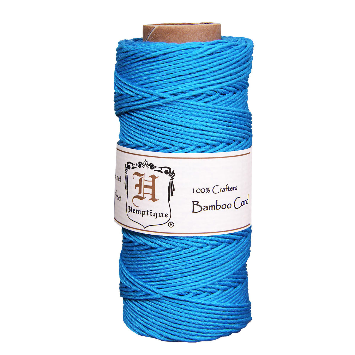 BAMBOO CORD SPOOL TURQUOISE