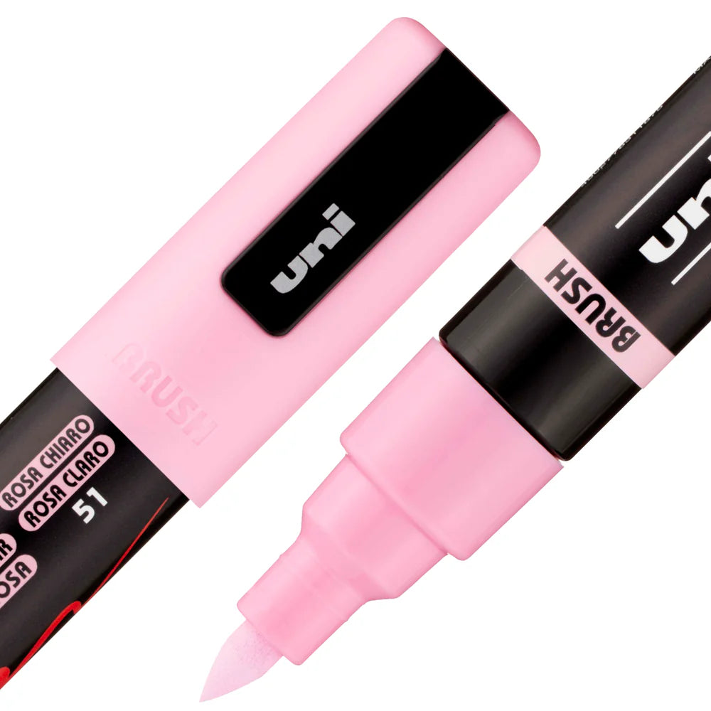 POSCA PAINT MARKER PC-5BR BRUSH LT PINK