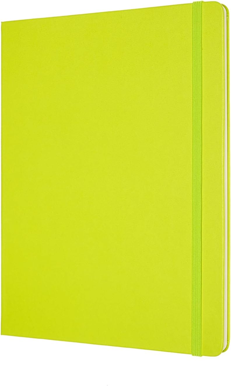 MOLESKINE CLASSIC PLAIN EXTRA LARGE LEMON GREEN