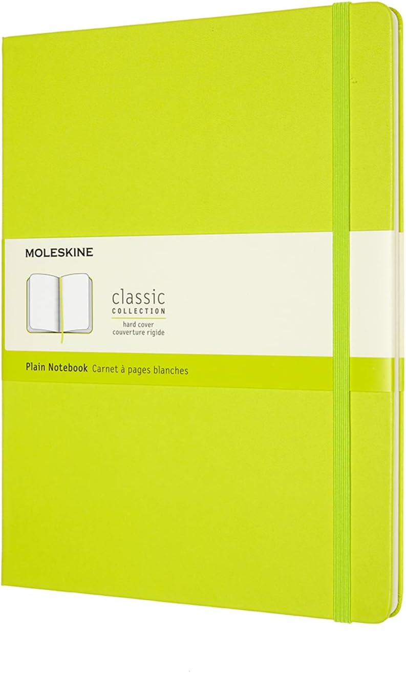 MOLESKINE CLASSIC PLAIN EXTRA LARGE LEMON GREEN
