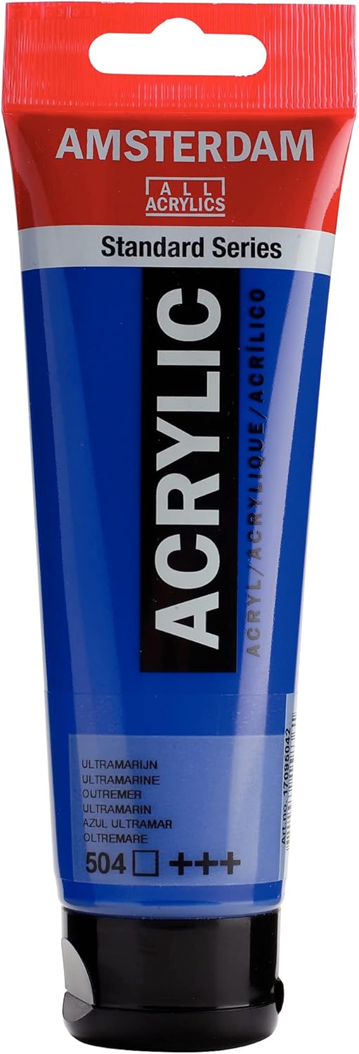 AMSTERDAM STANDARD ACRYLIC 120ML ULTRAMARINE 504
