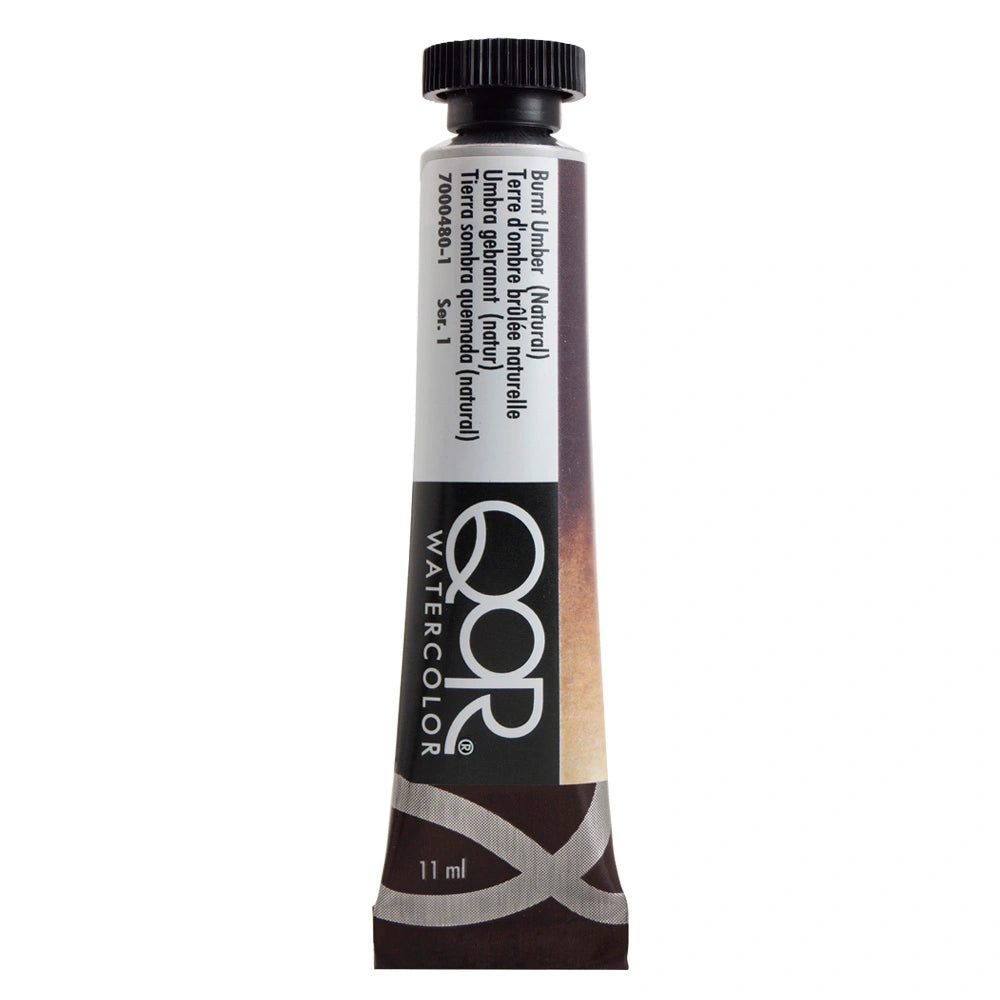 QOR 11 ML TUBE BURNT UMBER (NATURAL)