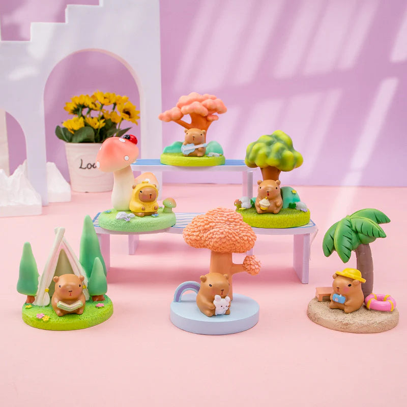 BLIND BOX - CAPYBARA LANDSCAPE FIGURINE