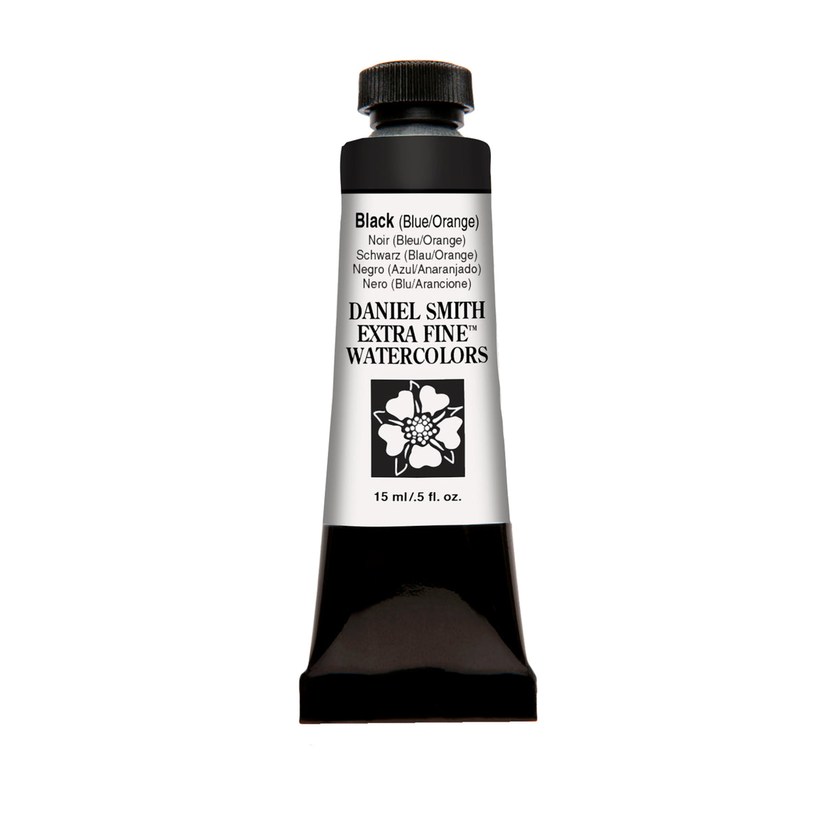 DANIEL SMITH WATERCOLOR 15ml JANE&#39;S BLACK (BLUE / ORANGE)