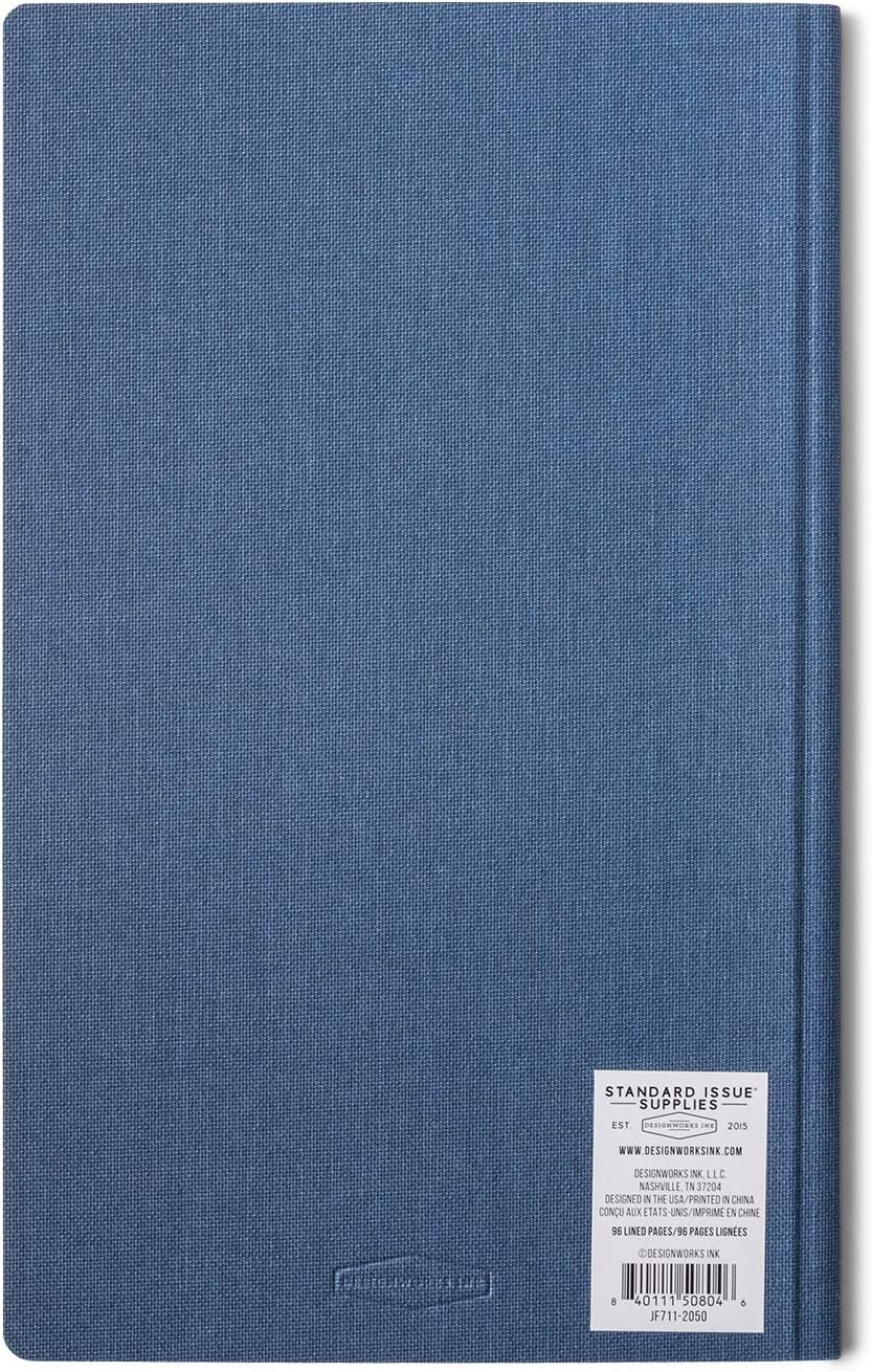 STANDARD ISSUE TALL NOTEBOOK NO. 17  BLUE