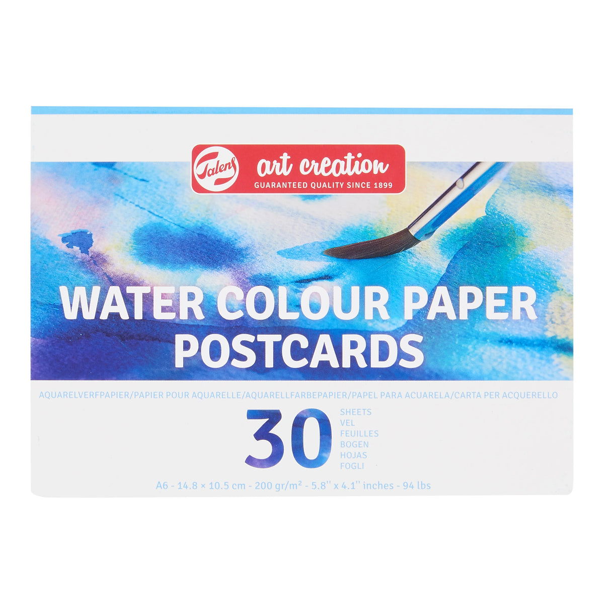 TALENS ART CREATIONS WATERCOLOR POSTC. 10,5X15