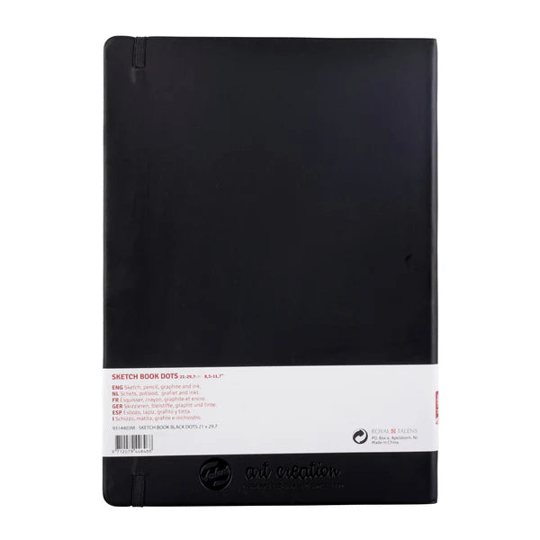 TALENS ART CREATION SKETCHBOOK DOTTED | 21 X 29.7 CM (A4), 80 G, 80 SHEETS
