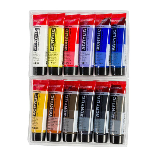 AMSTERDAM STANDARD ACRYLIC 12X20ML URBAN LANDSCAPE. SET