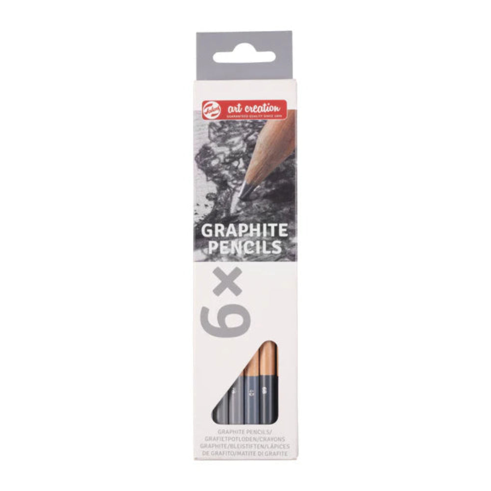 TALENS ART CREATION GRAPHIT PENCILS SET 6