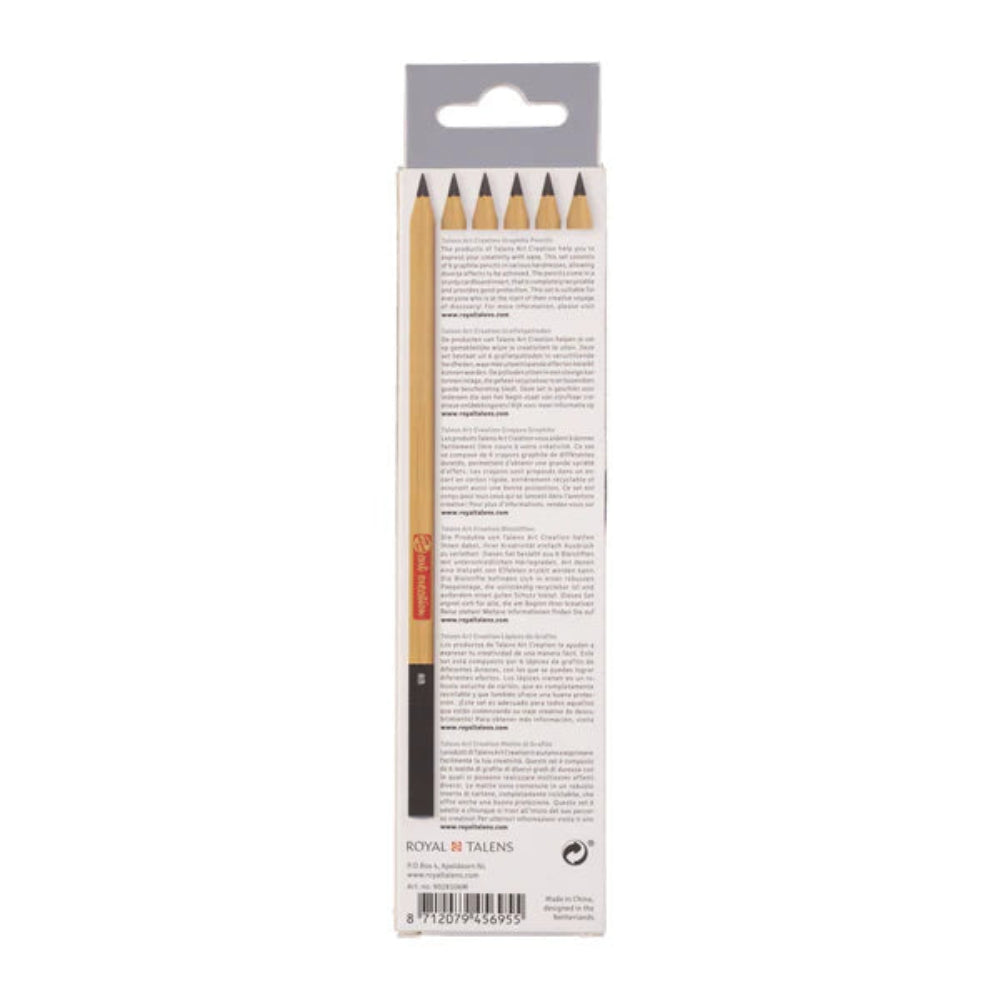 TALENS ART CREATION GRAPHIT PENCILS SET 6