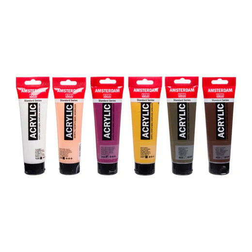 AMSTERDAM STANDARD ACRYLIC PORTRAIT SET | 6X120 ML