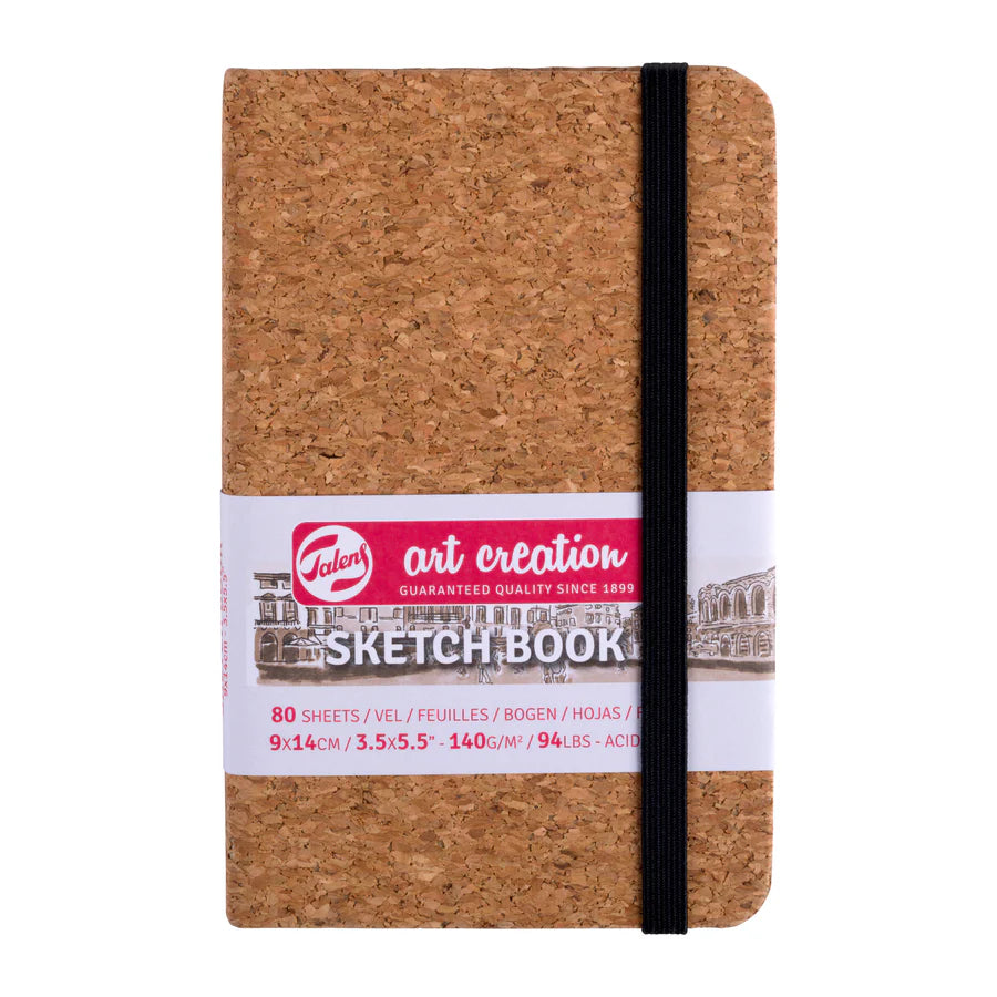 TALENS ART CREATION SKETCHBOOK CORK | 9 X 14 CM, 140 G, 80 SHEETS