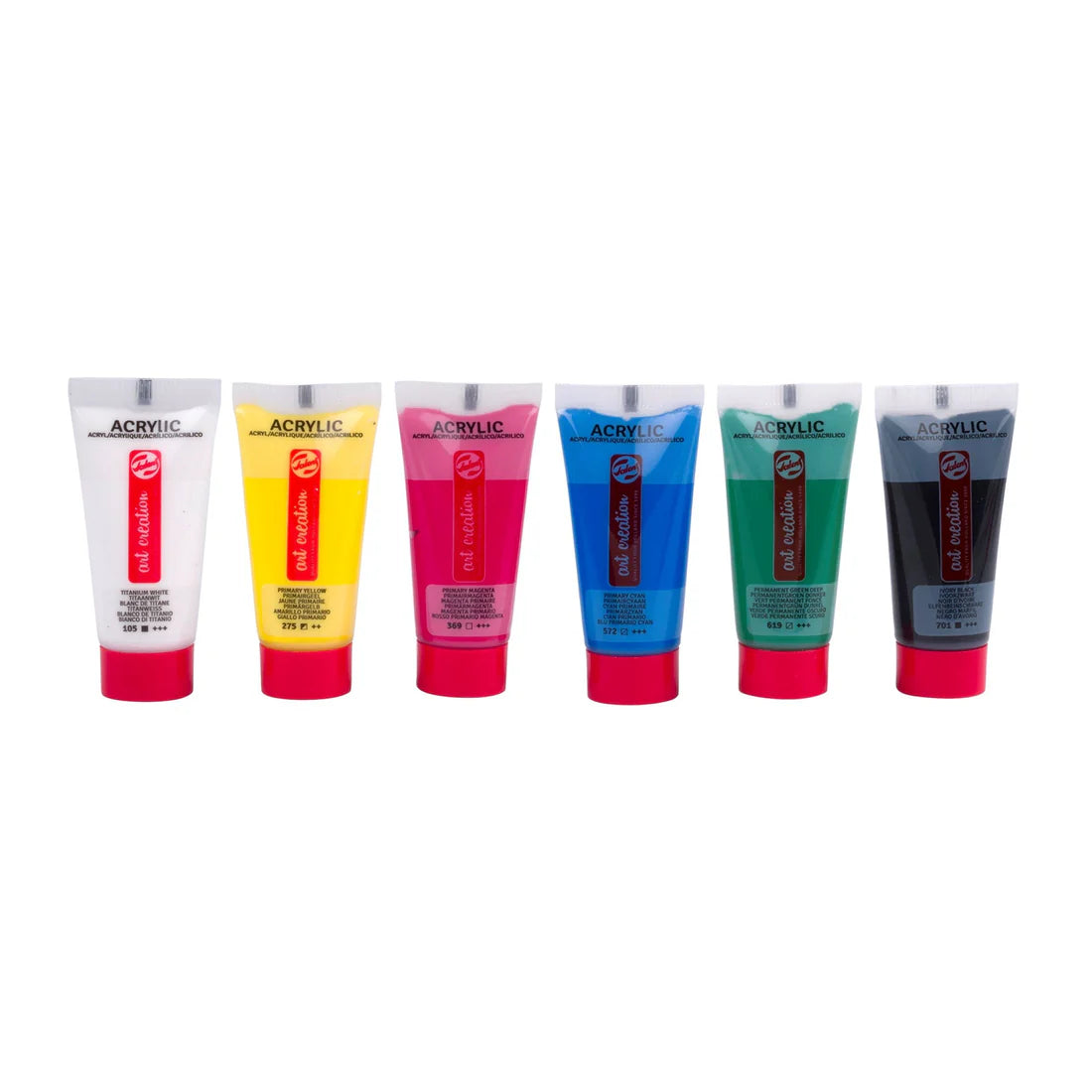TAC ACRYL SET 6X12ML PRIMARY
