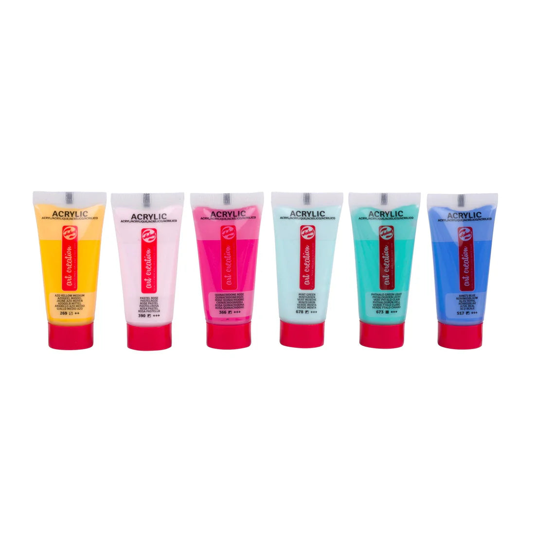 TALENS ART CREATIONS ACRYLIC SET 6X12ML CARIBBEAN COLORS