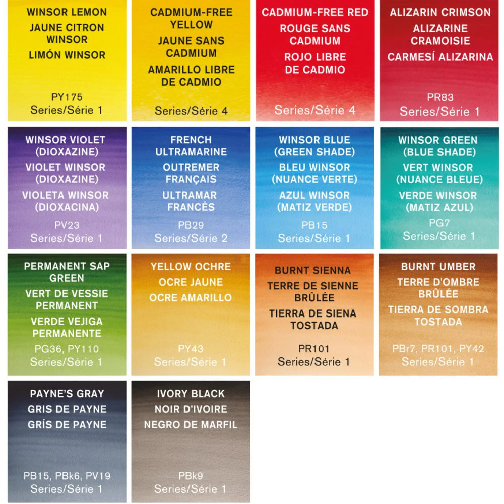 PROFFESIONAL WATERCOLORS FIELD SET