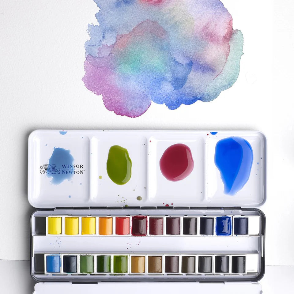 PROFFESIONAL WATERCOLORS COMPLETE TRAVEL TIN