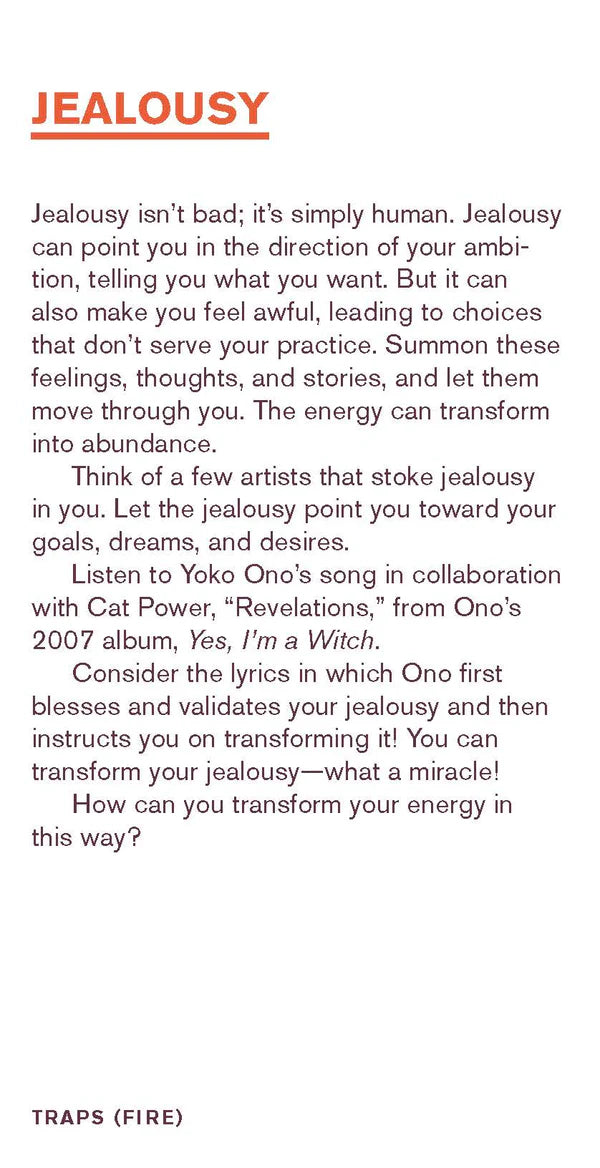 ARTIST&#39;S DECK - 52 CARDS &amp; GUIDE BOOK