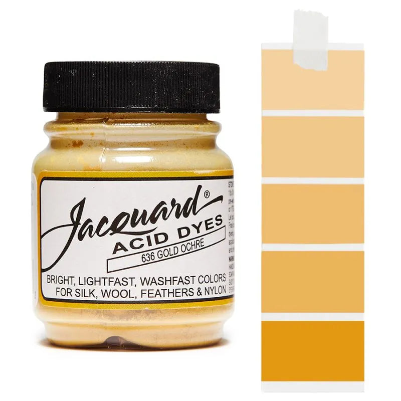 ACID DYE 0.5oz #636 GOLD OCHRE