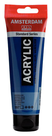 AMSTERDAM STANDARD ACRYLIC 120ML GREENISH BLUE 557