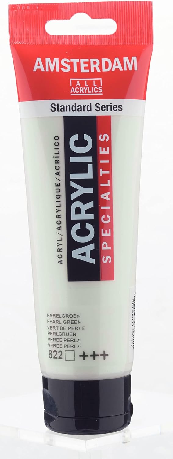 AMSTERDAM STANDARD ACRYLIC 120ML PEARL GREEN 822