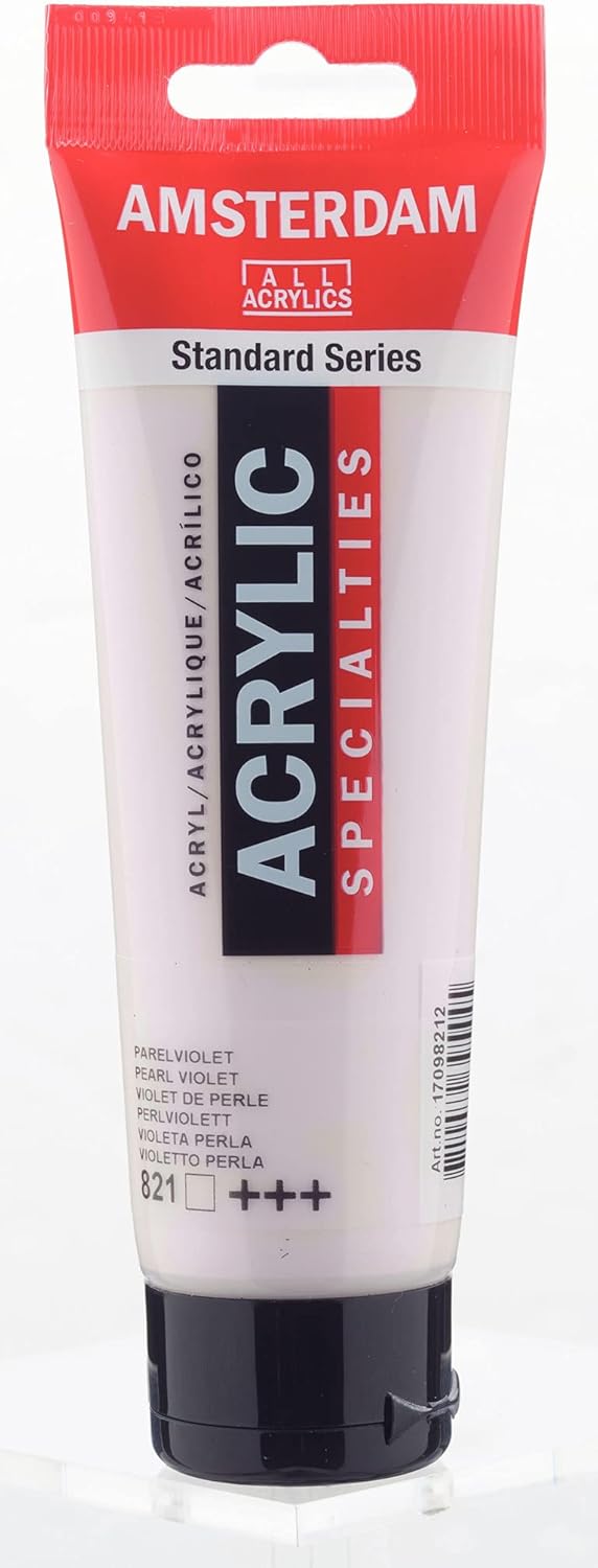 AMSTERDAM STANDARD ACRYLIC 120ML PEARL VIOLET 821