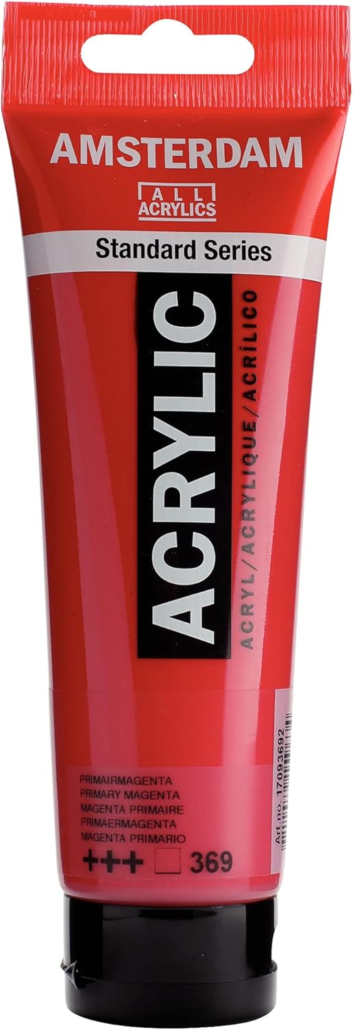 AMSTERDAM STANDARD ACRYLIC 120ML PRIMARY MAGENTA 369