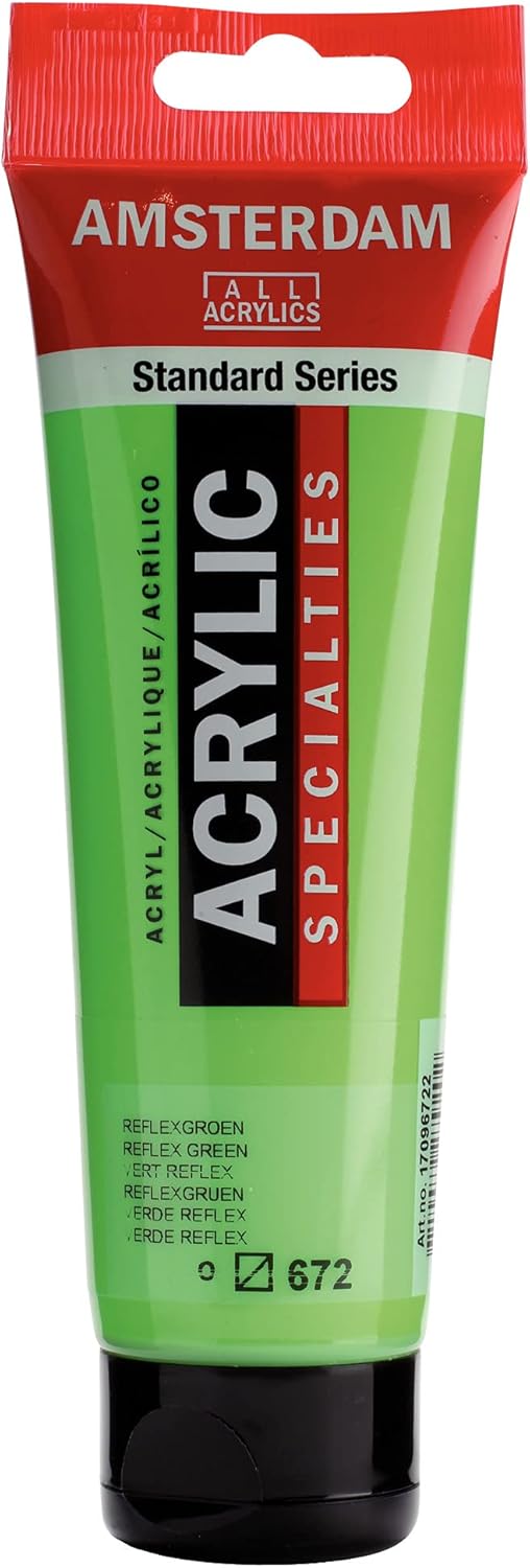 AMSTERDAM STANDARD ACRYLIC 120ML REFLEX GREEN 672