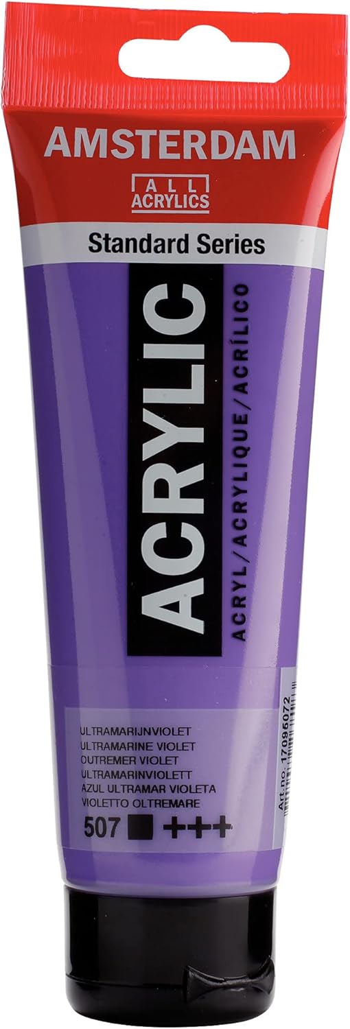 AMSTERDAM STANDARD ACRYLIC 120ML ULTRAMARINE VIOLET 507