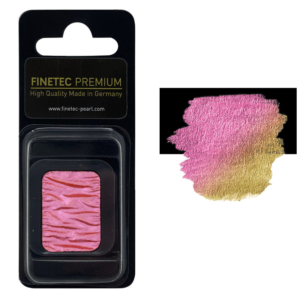 FINETEC PREMIUM WATERCOLOR PAN REFILL (FLIP-FLOP) – AUTUMN GOLD