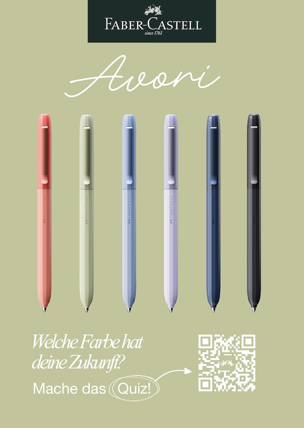 AVORI BALLPOINT PEN XB - FRESH BREEZE