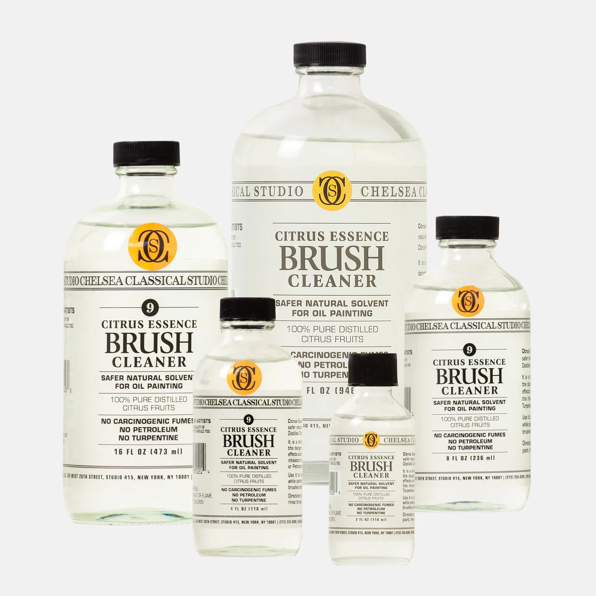 CCS CITRUS ESSENCE BRUSH CLEANER 4OZ