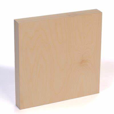 BIRCH WOOD PANEL 12/PK 4 X 6 X 1/8&quot;