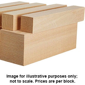 BASS CARVING BLOCK 12X2X2