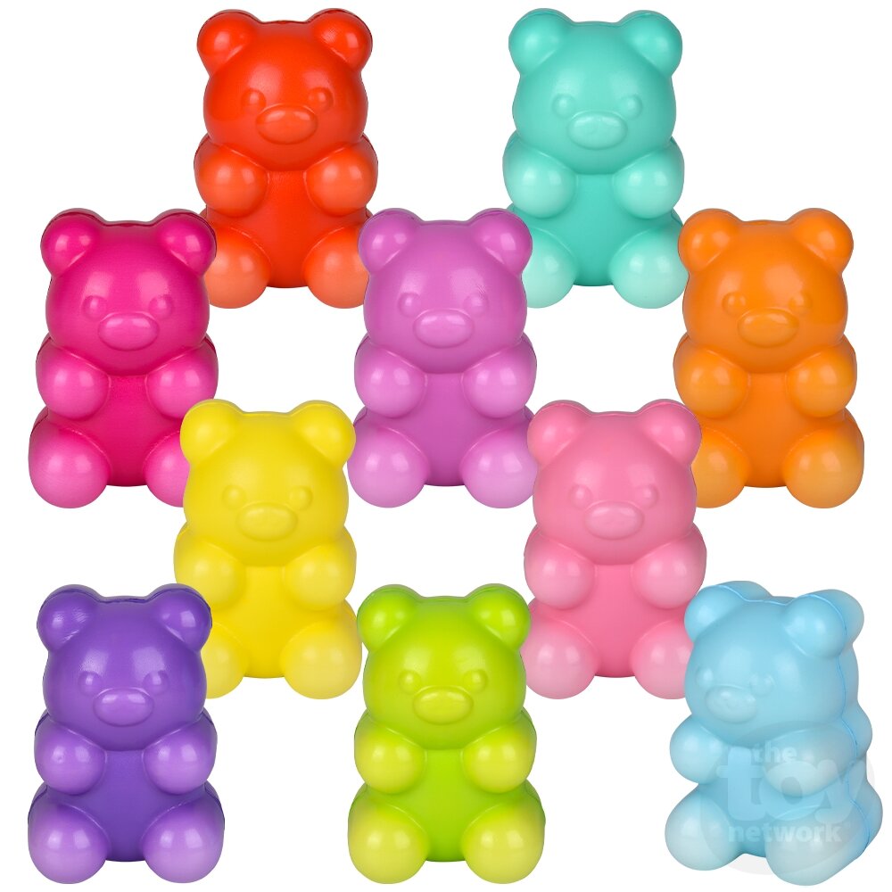 4" SQUISH YUMMY BEARS