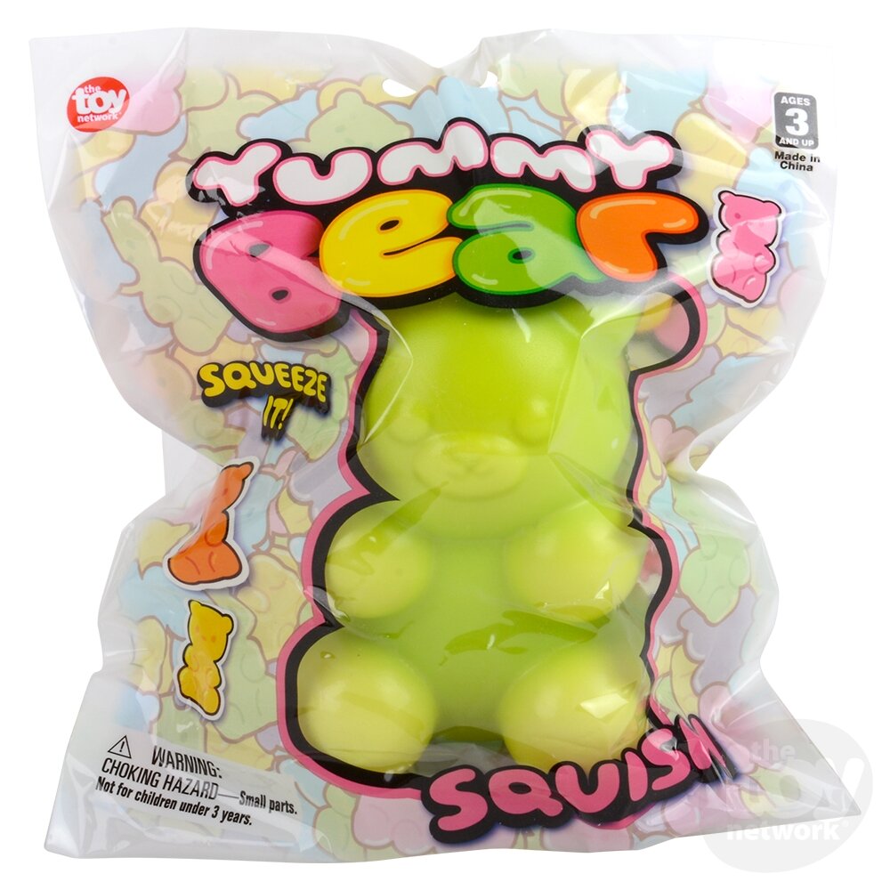 4" SQUISH YUMMY BEARS