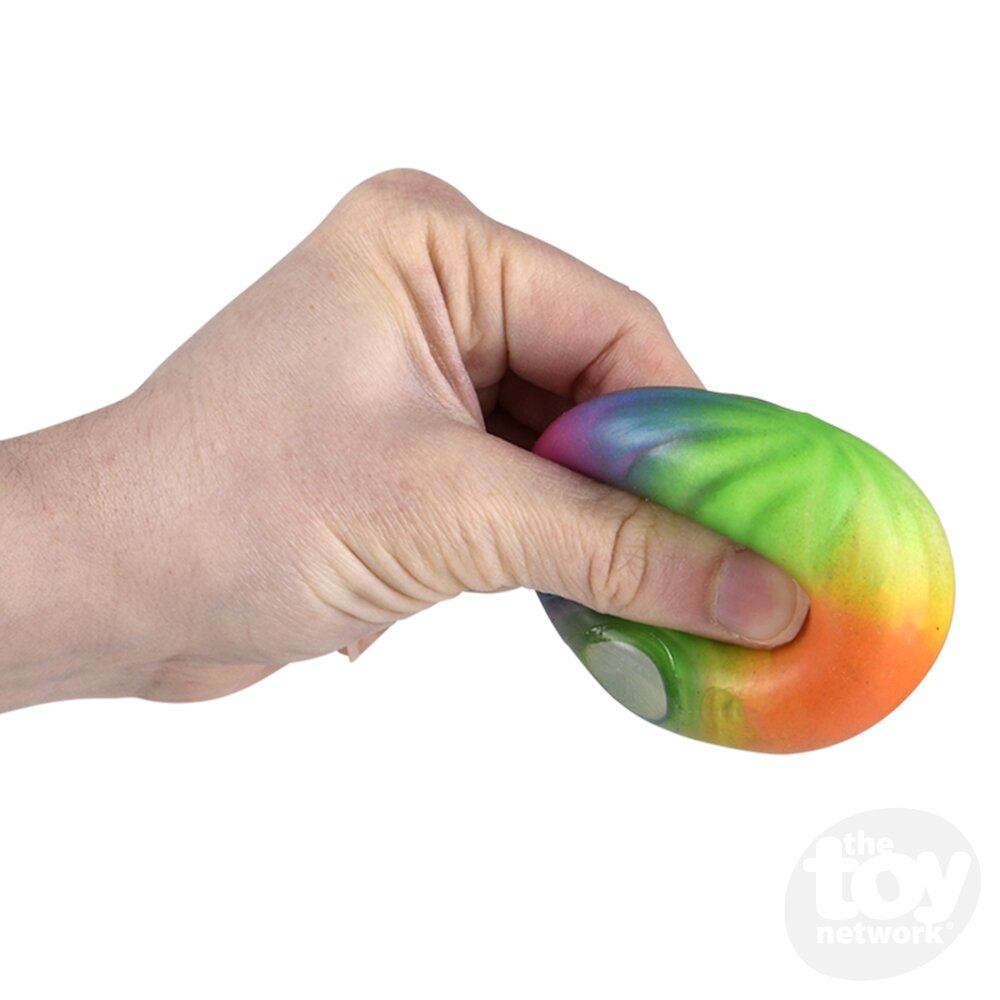 2" SQUISH &amp; STRETCH RAINBOW  DUMPLING