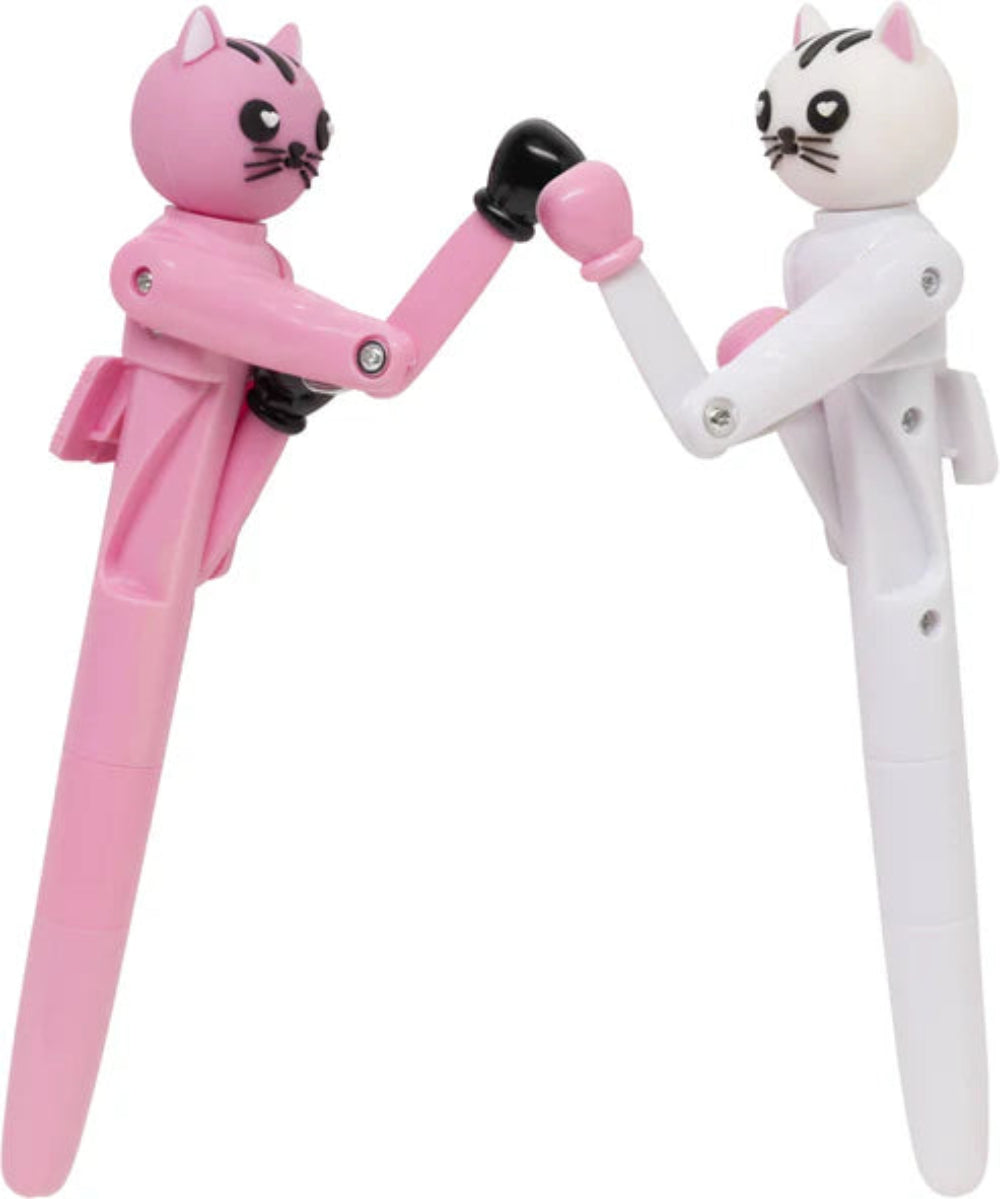 CAT FIGHT ACTION PENS
