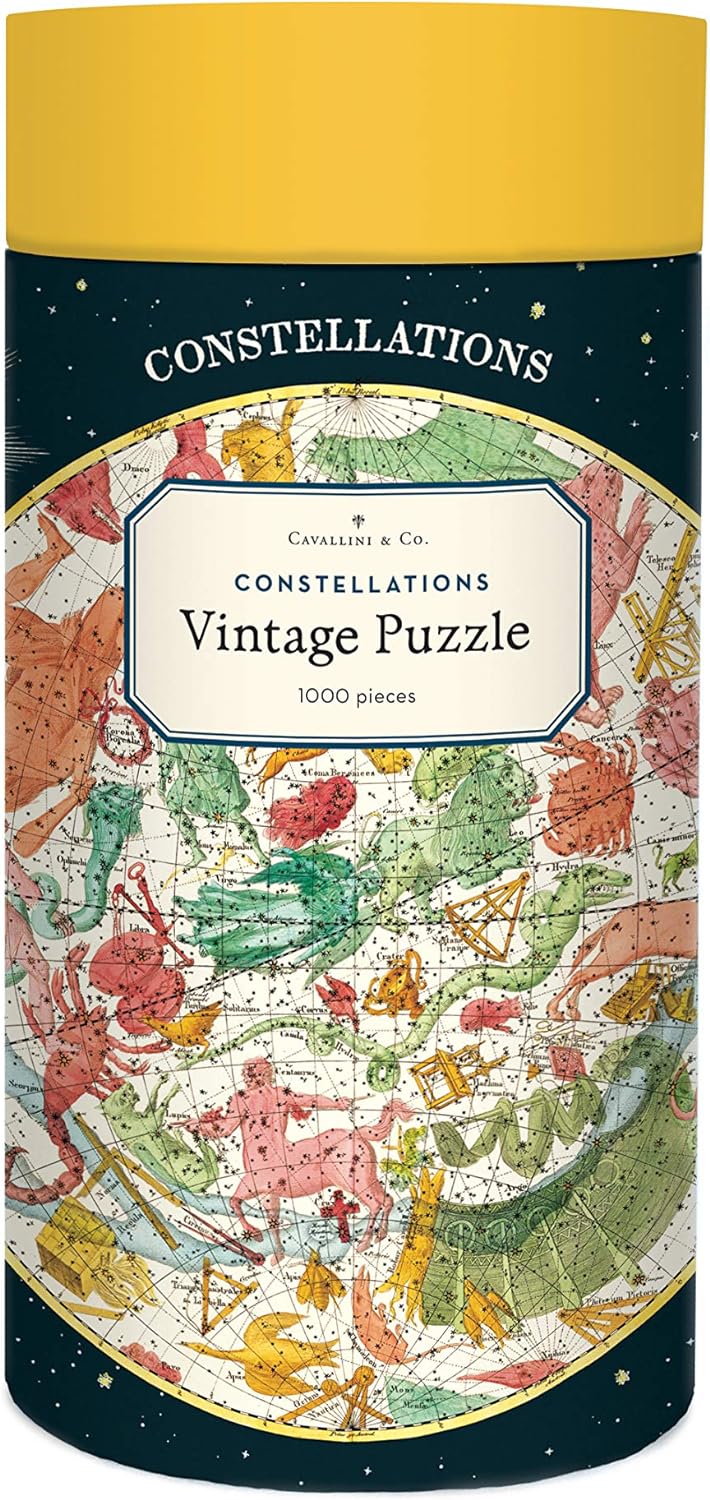 1000 PIECE VINTAGE PUZZLE - CONSTELLATIONS