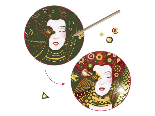 INSPIRED KLIMT SCRTCH ART KIT
