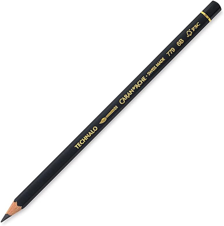 TECHNALO WATER-SOLUBLE PENCIL 6B