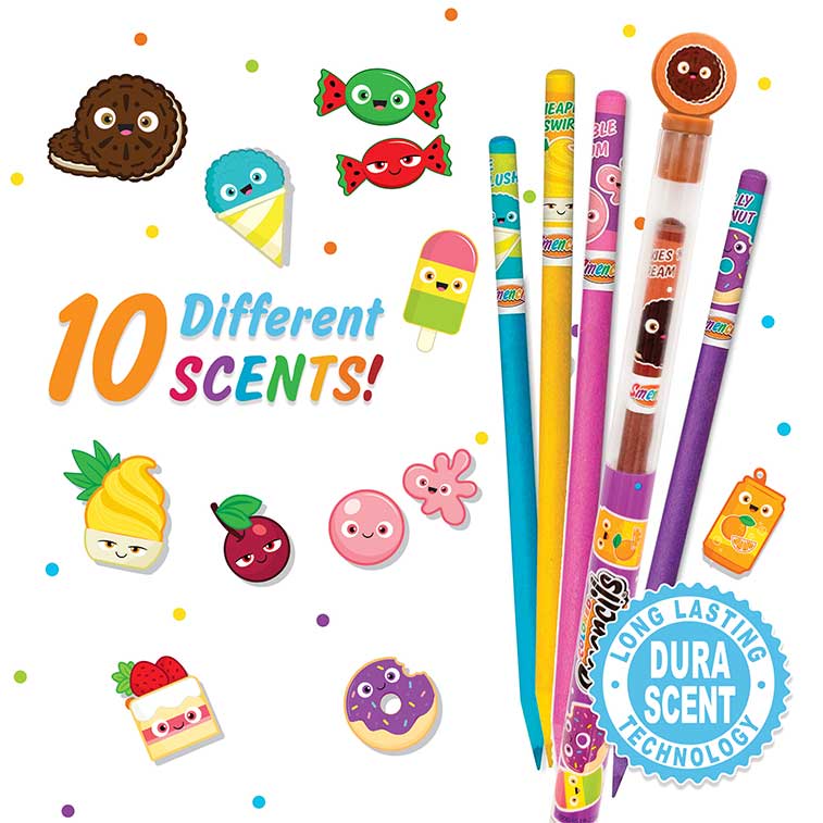 COLORED SMENCILS - SCENTED COLOR PENCILS