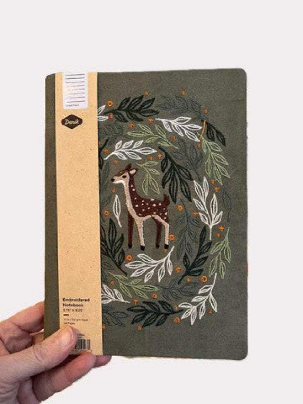 DEER EMBROIDERED JOURNAL