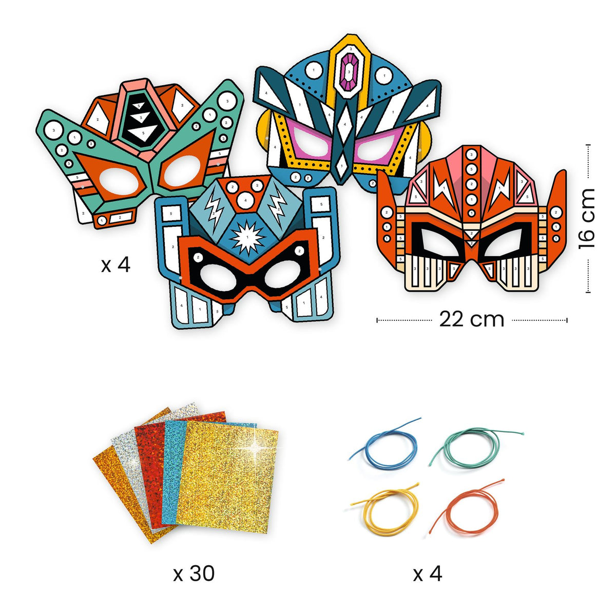 DIY ROBOT FOIL MASKS