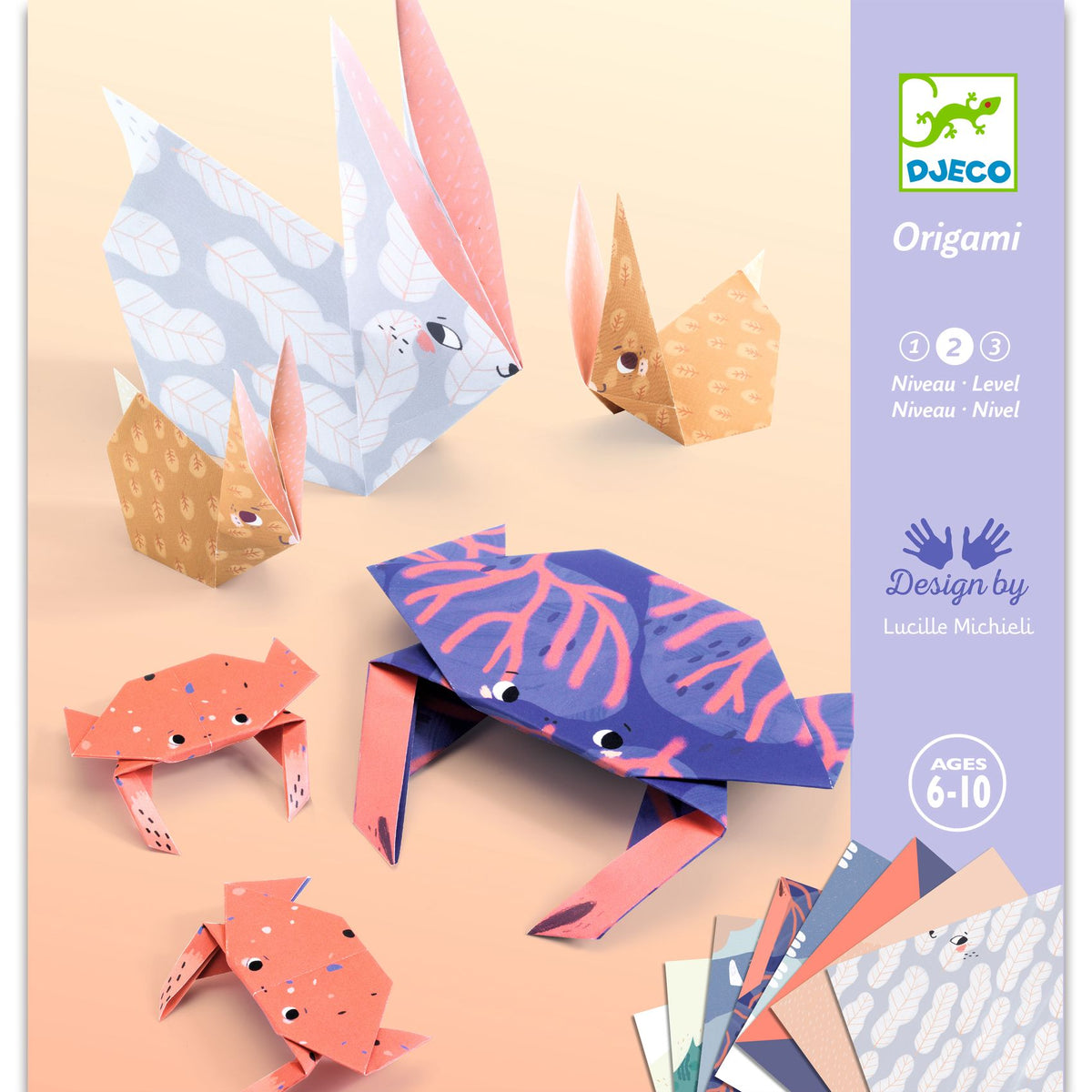 ORIGAMI PAPER CRAFT KITS - ANIMAL FAMILIES