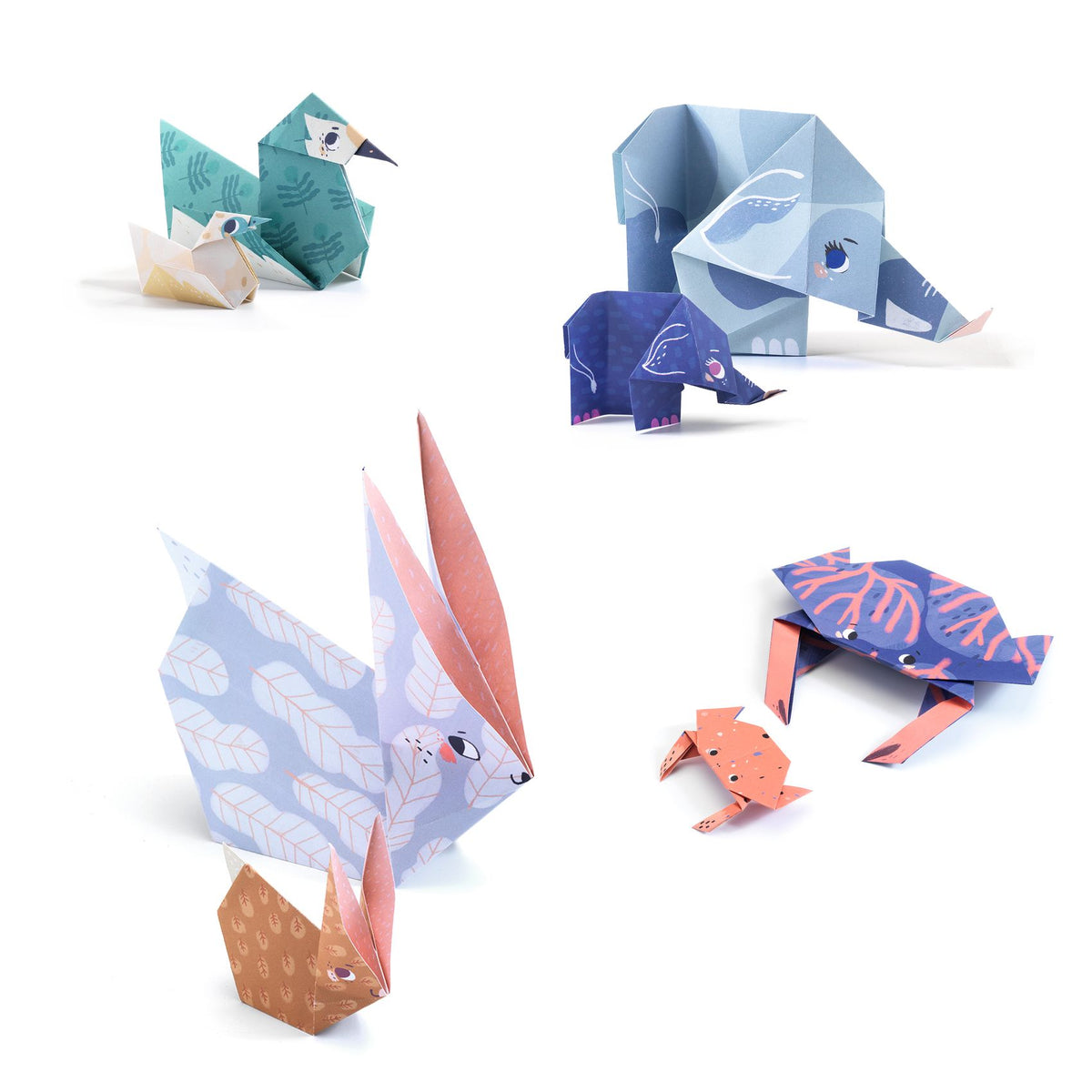 ORIGAMI PAPER CRAFT KITS - ANIMAL FAMILIES