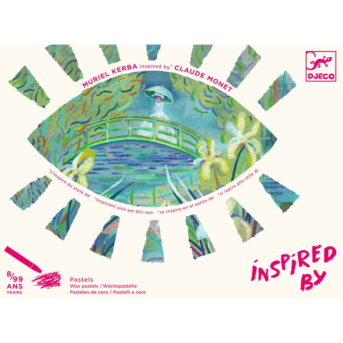 INSPIRED BY MONET ON THE WATER LILY POND