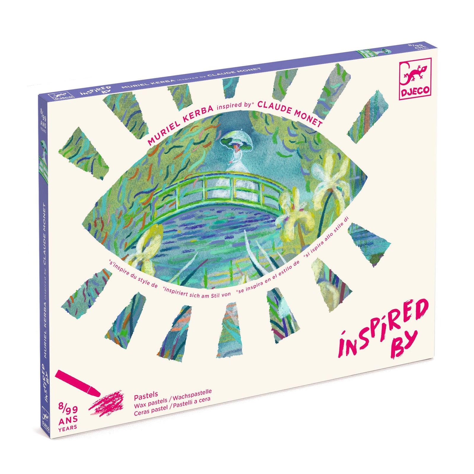 INSPIRED BY MONET ON THE WATER LILY POND